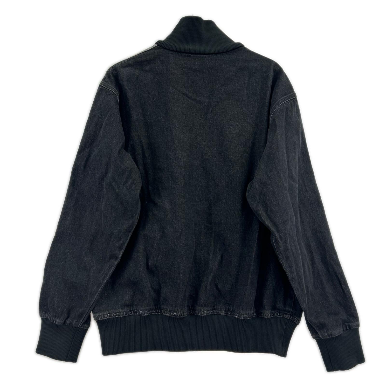 ジャケット ﾃﾞﾆﾑ ﾌｧｲﾔｰﾊﾞｰﾄﾞ ﾄﾗｯｸﾄｯﾌﾟ(XL) ブラック