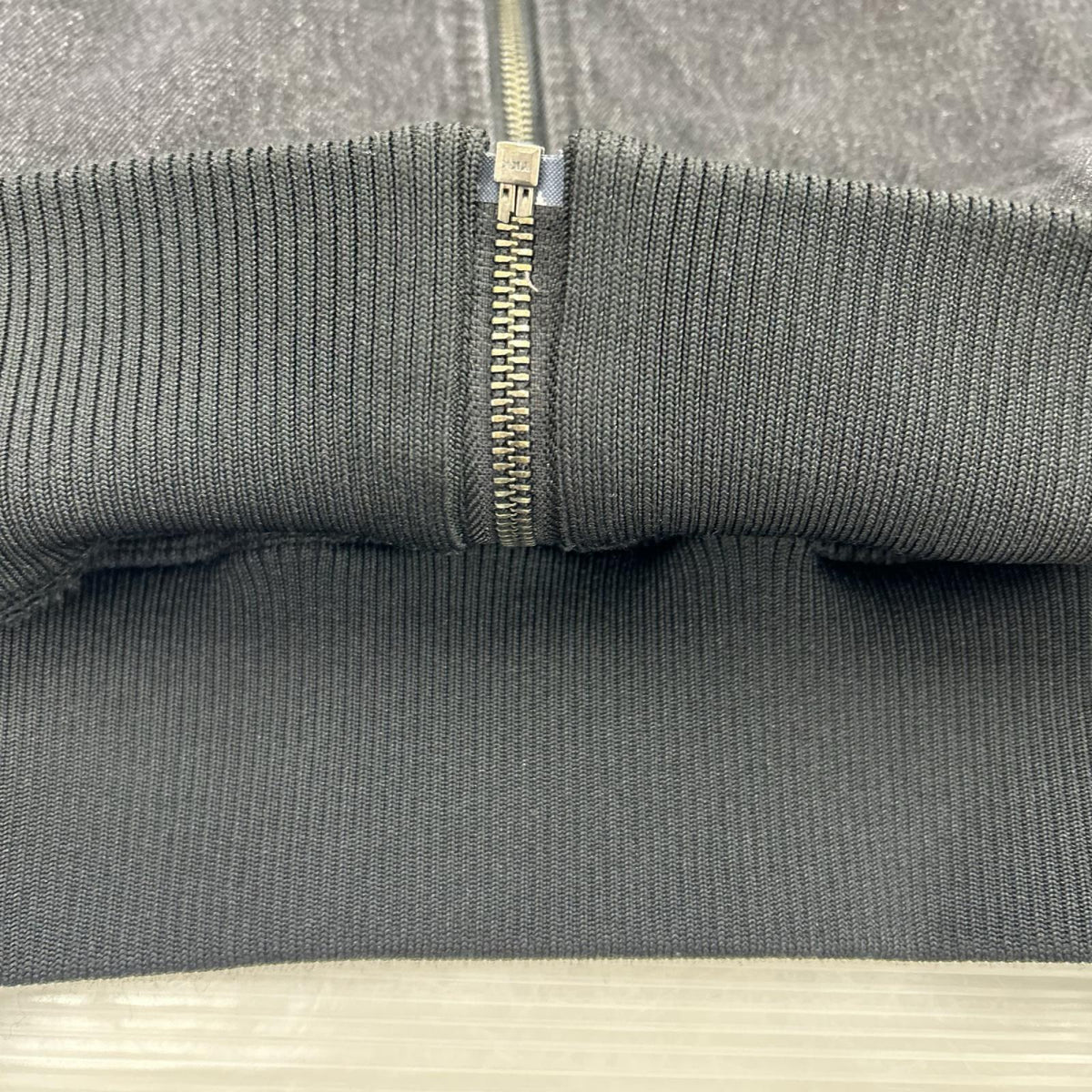 ジャケット ﾃﾞﾆﾑ ﾌｧｲﾔｰﾊﾞｰﾄﾞ ﾄﾗｯｸﾄｯﾌﾟ(XL) ブラック