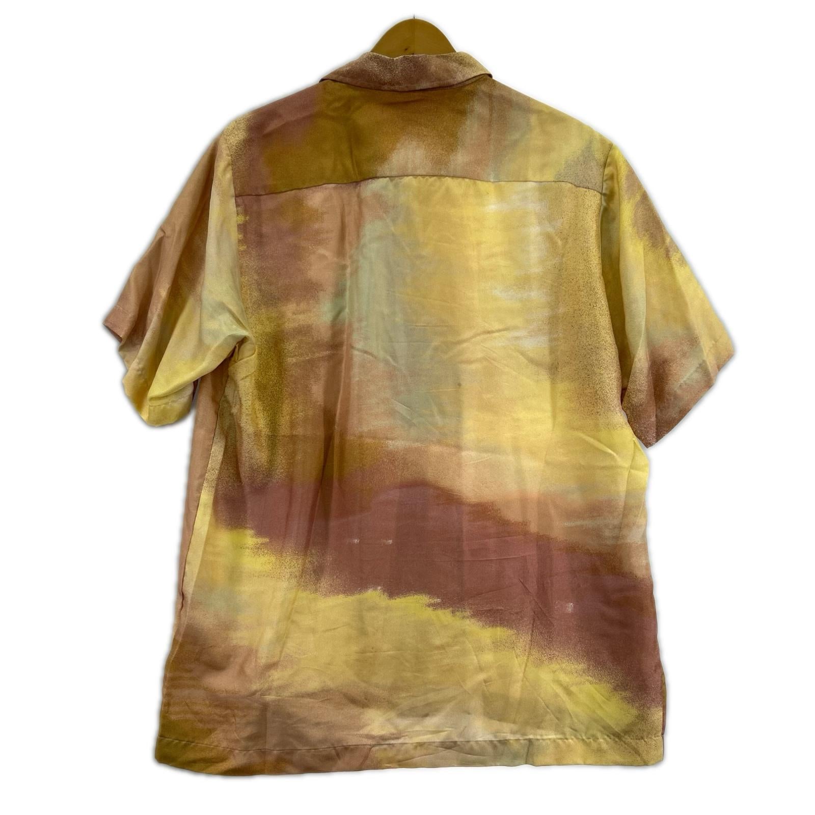 半袖シャツ CMMN SWDN Silk Open Collar Graphic Shirt 48