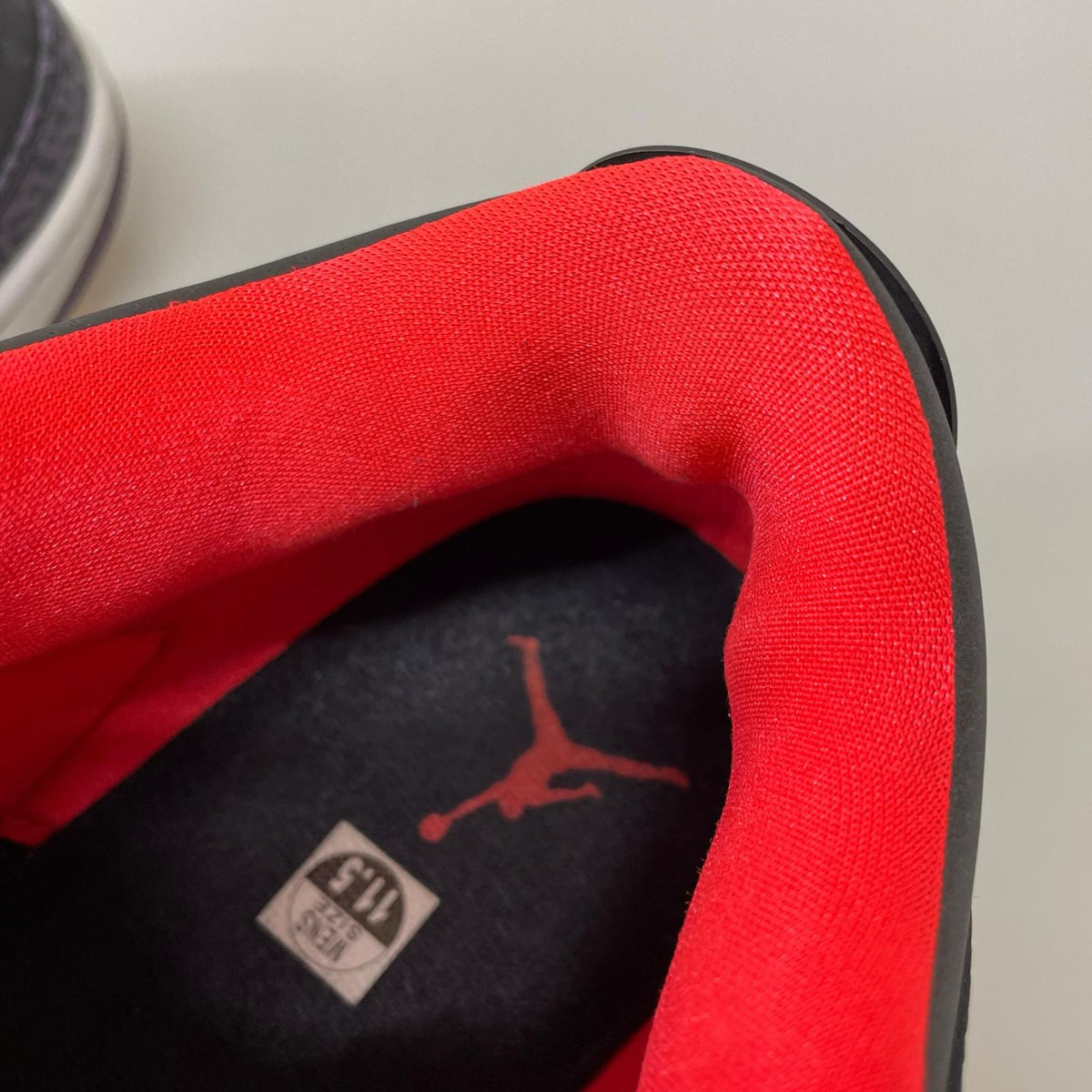 スニーカー AIR JORDAN 3 RETRO CRIMSON 29.5cm (US11 1/2 UK11 EU49) ブラック