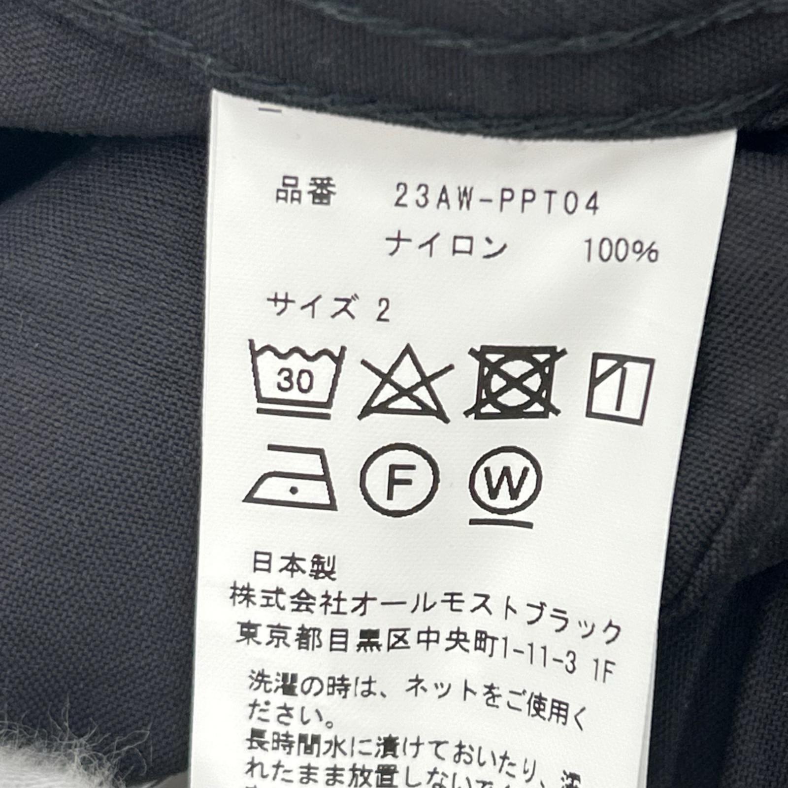 パンツ Product Twelve 23AW Flight Pants 2 黒 2 ブラック