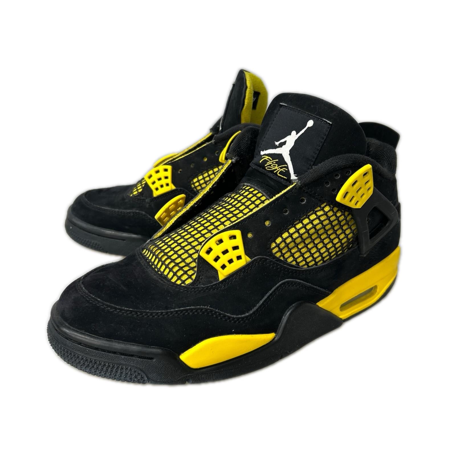 スニーカー Nike Air Jordan 4 Retro "Thunder"(2023) 26.5cm (US8 1/2 UK8 EU43) ブラック