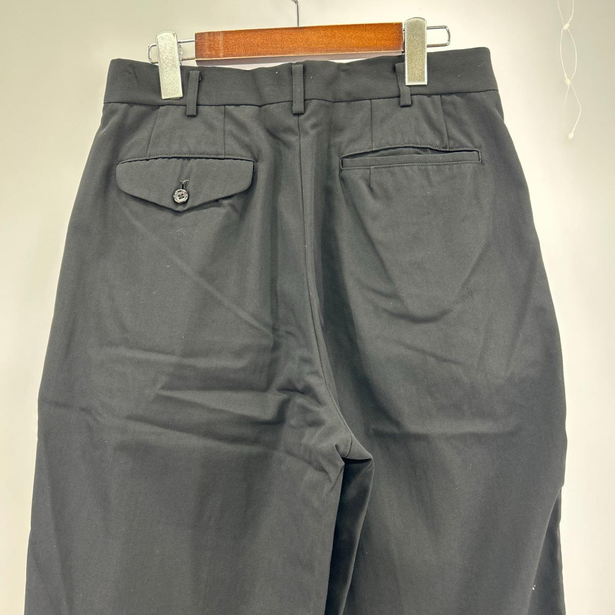 パンツ HOMME PLUS 1991 2ﾀｯｸ ｽﾗｯｸｽ 黒 (M) M ブラック