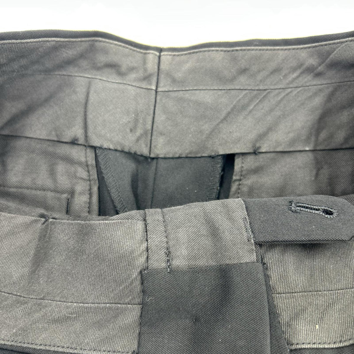パンツ HOMME PLUS 1991 2ﾀｯｸ ｽﾗｯｸｽ 黒 (M) M ブラック