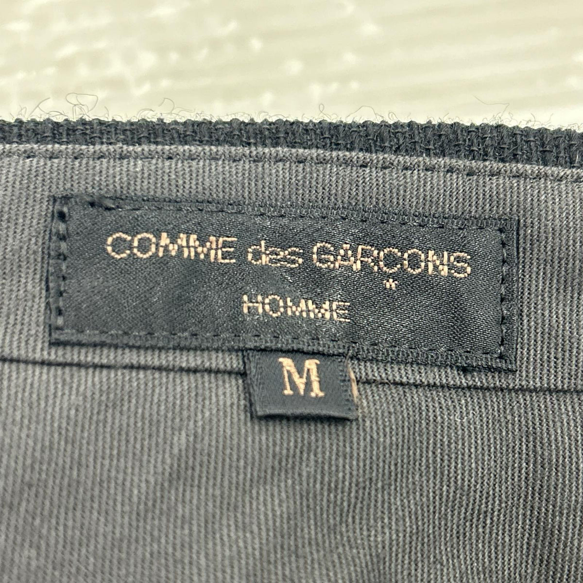 パンツ HOMME 1999 田中ｵﾑ 2ﾀｯｸ ﾄﾗｳｻﾞｰ 黒 (M) M ブラック
