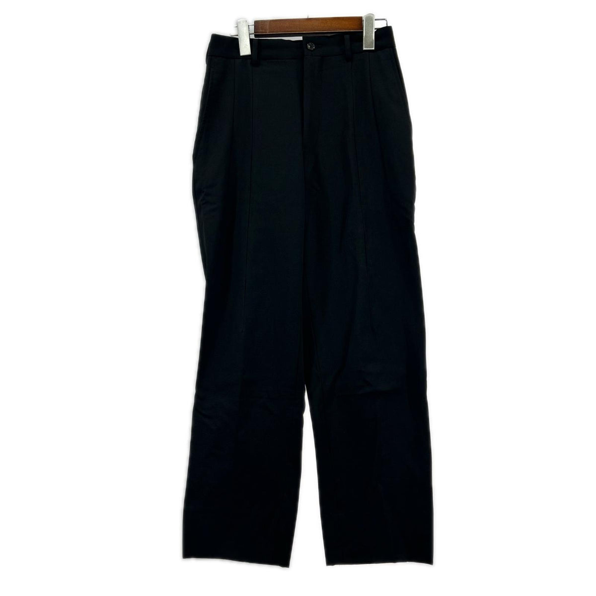 パンツ HOMME 1998 田中ｵﾑ 2ﾀｯｸ ｽﾗｯｸｽ 黒 (S) S ブラック