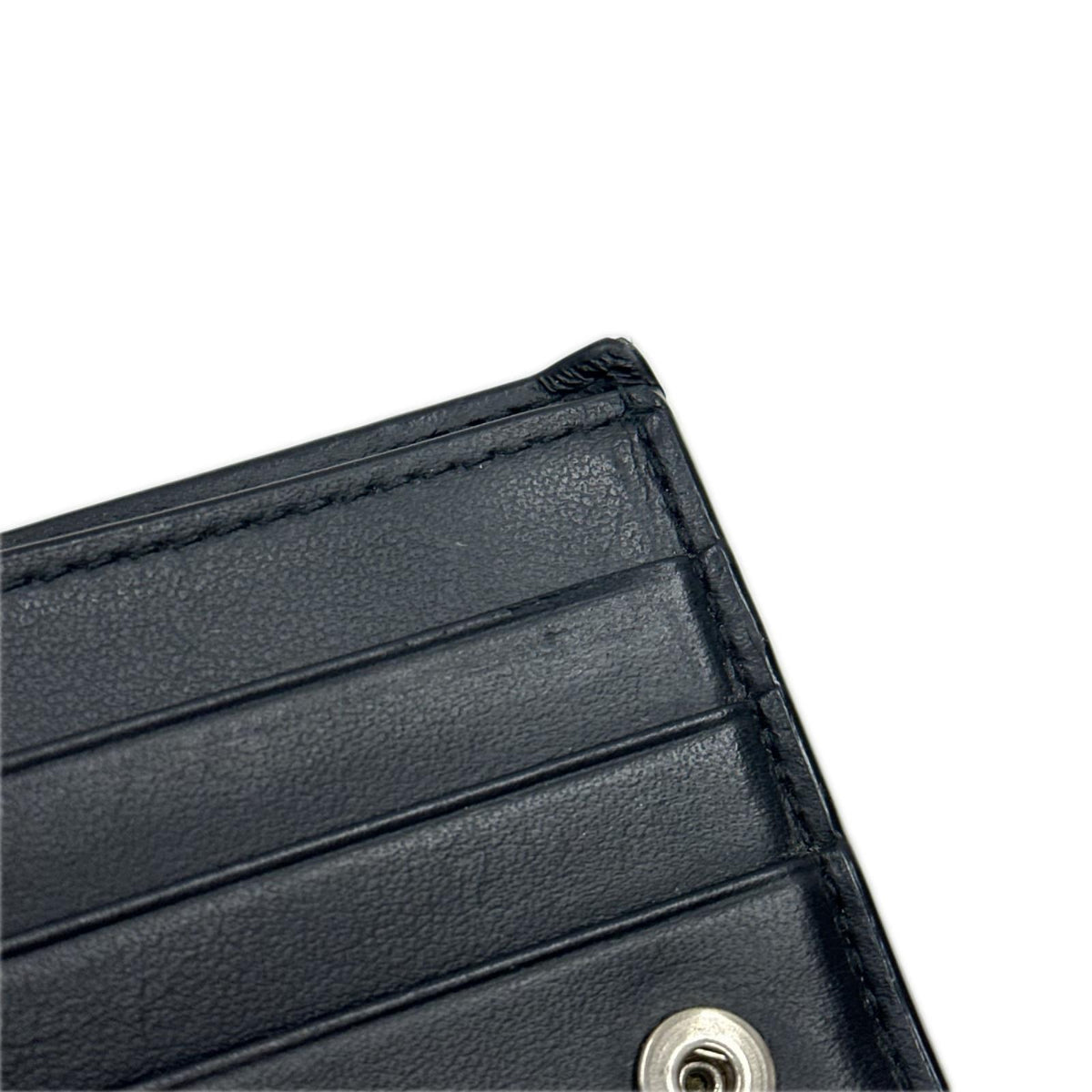 二つ折り財布 BLK