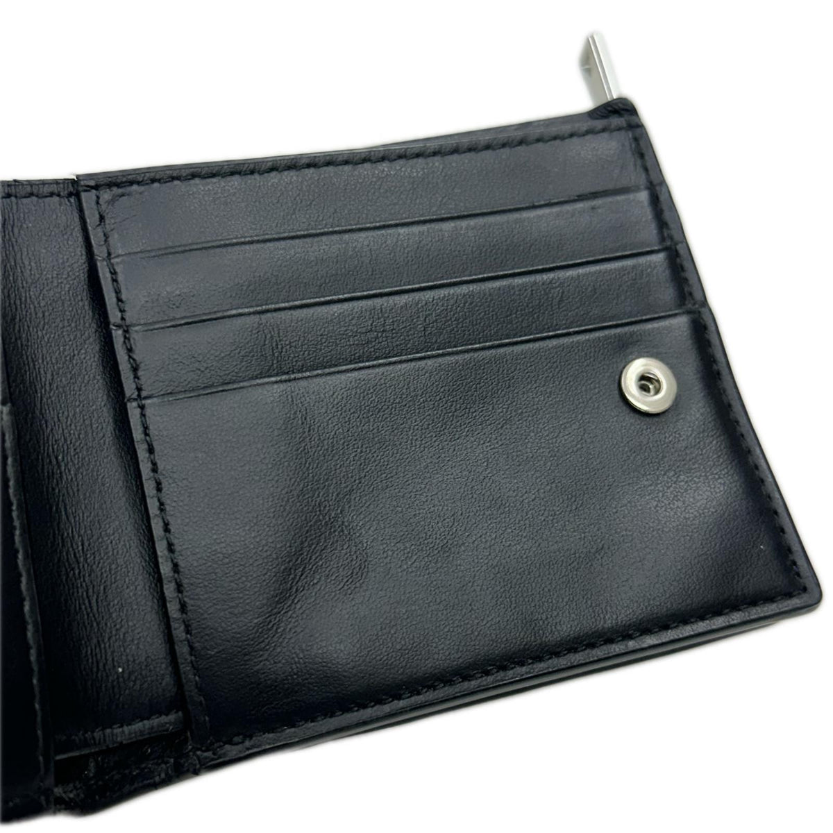 二つ折り財布 BLK