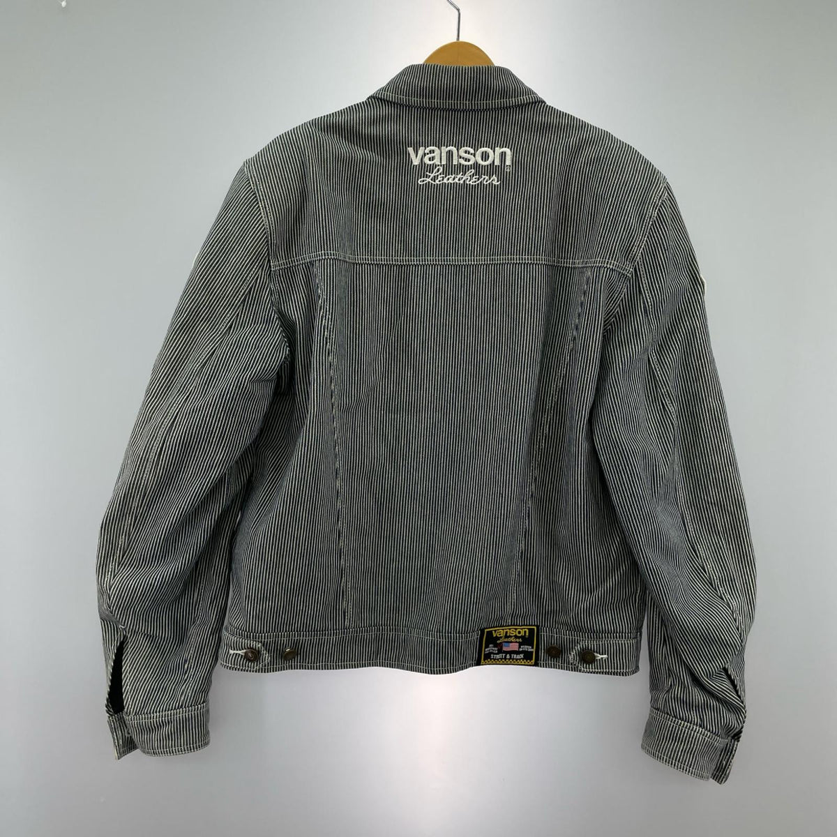ジャケット VANSON ﾋｯｺﾘｰ ﾗｲﾃﾞｨﾝｸﾞｼﾞｬｹｯﾄ L L