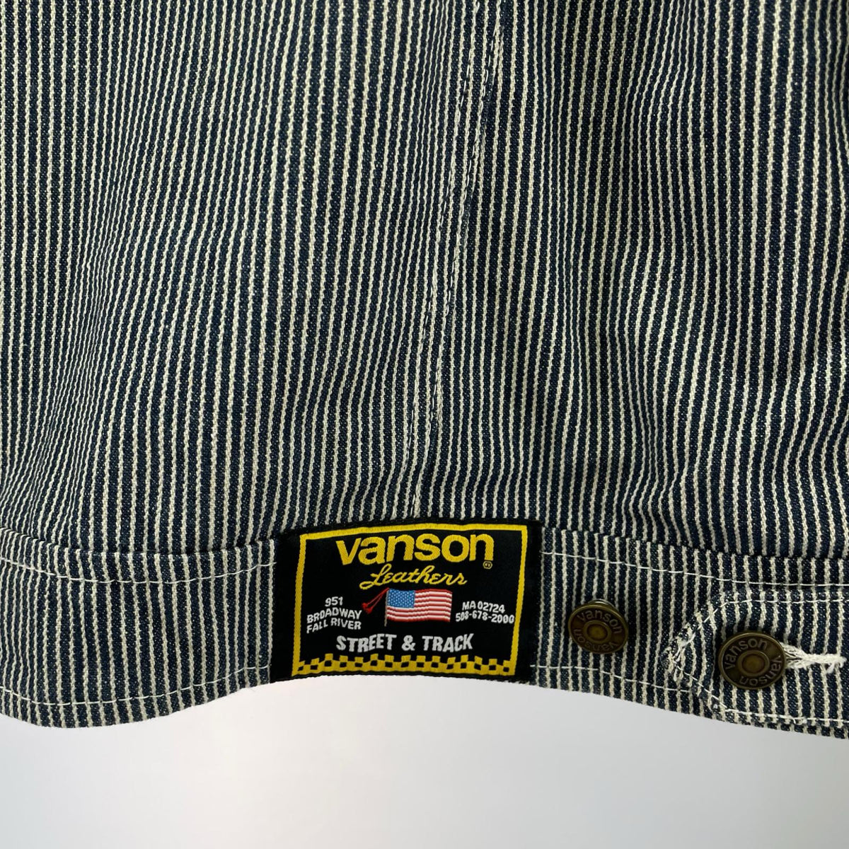 ジャケット VANSON ﾋｯｺﾘｰ ﾗｲﾃﾞｨﾝｸﾞｼﾞｬｹｯﾄ L L