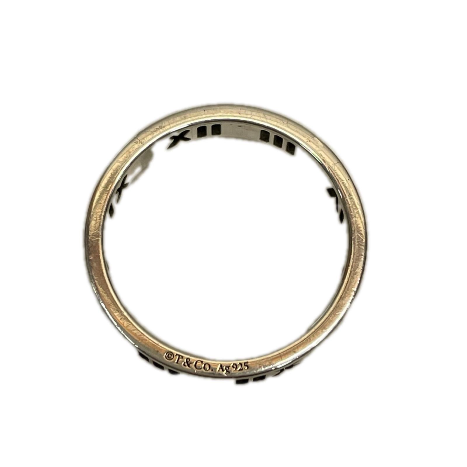 Tiffany&Co. ピアスドアトラス　シルバーリング