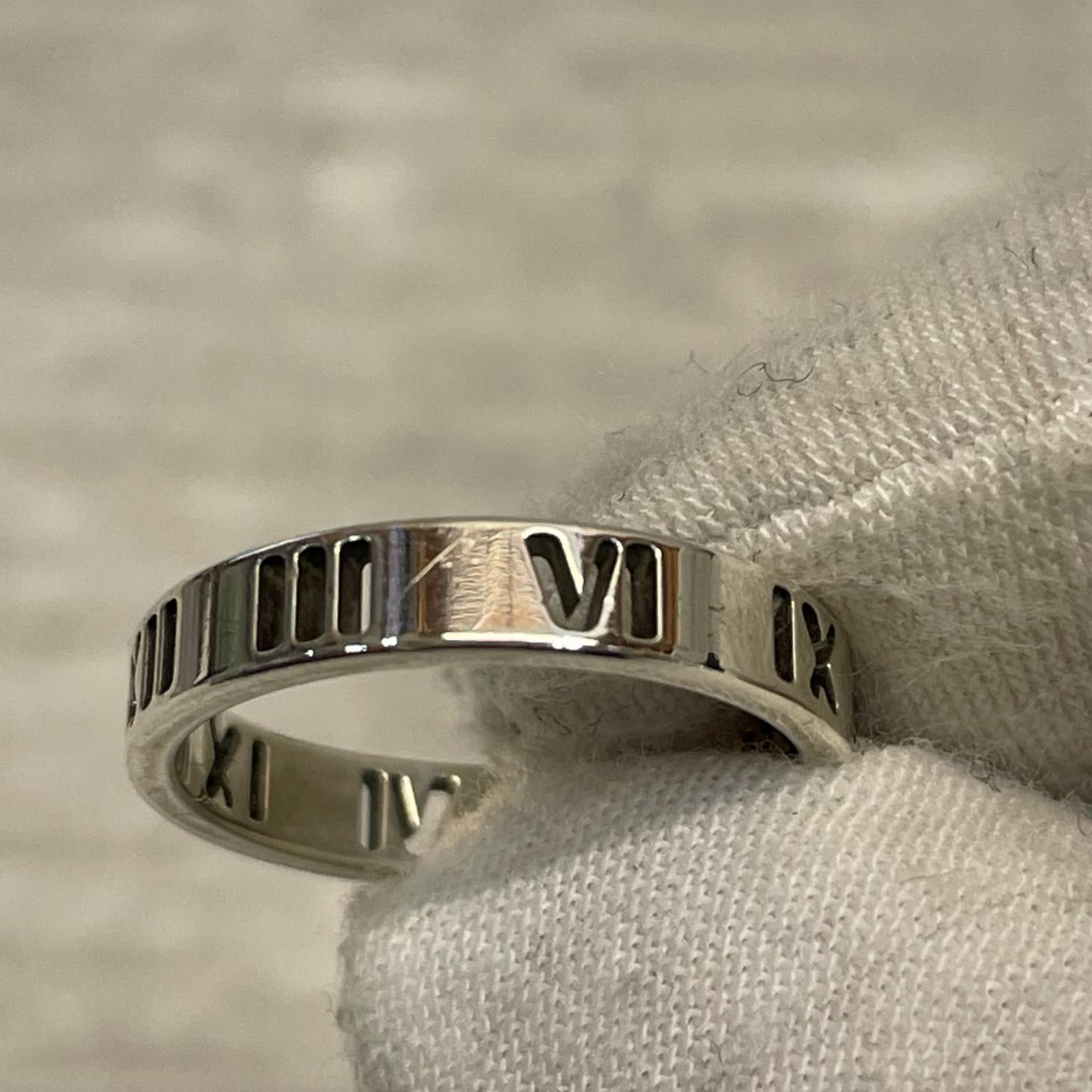 Tiffany&Co. ピアスドアトラス　シルバーリング