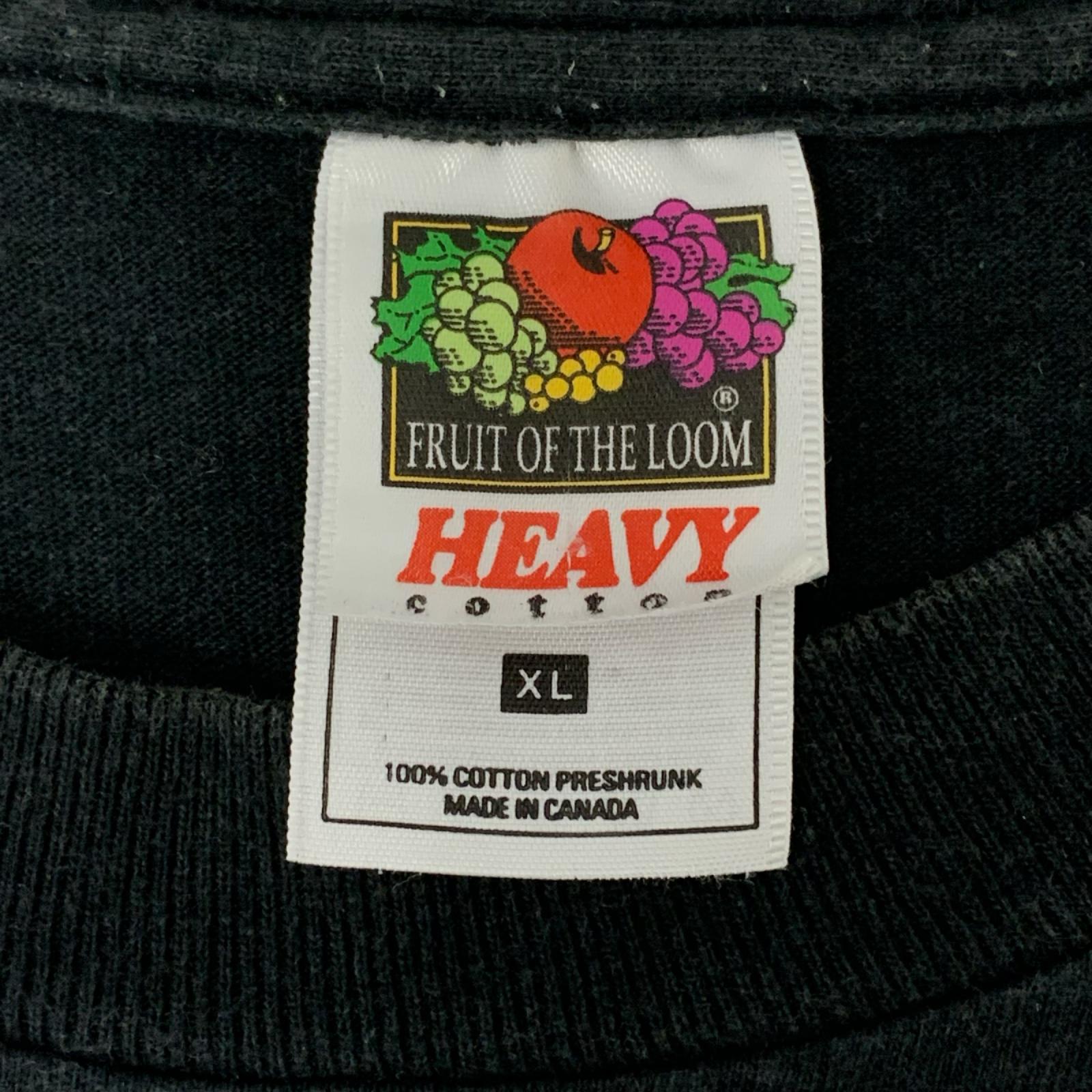 半袖Ｔシャツ 90-00s SKULL SKATES カナダ製 両面ロゴプリントTee XL ブラック LL