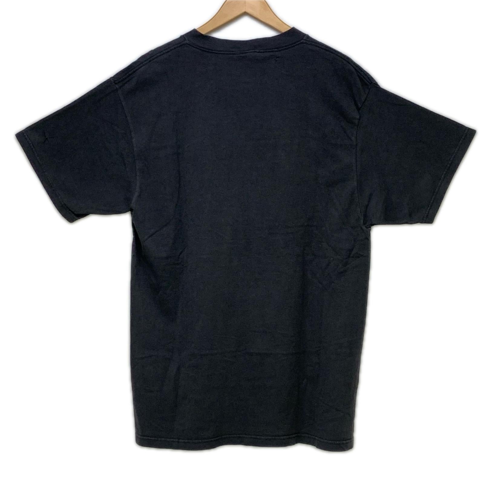 半袖Ｔシャツ 90s GODZILLA 発砲プリント ハリウッドムービープロモTee L ブラック L