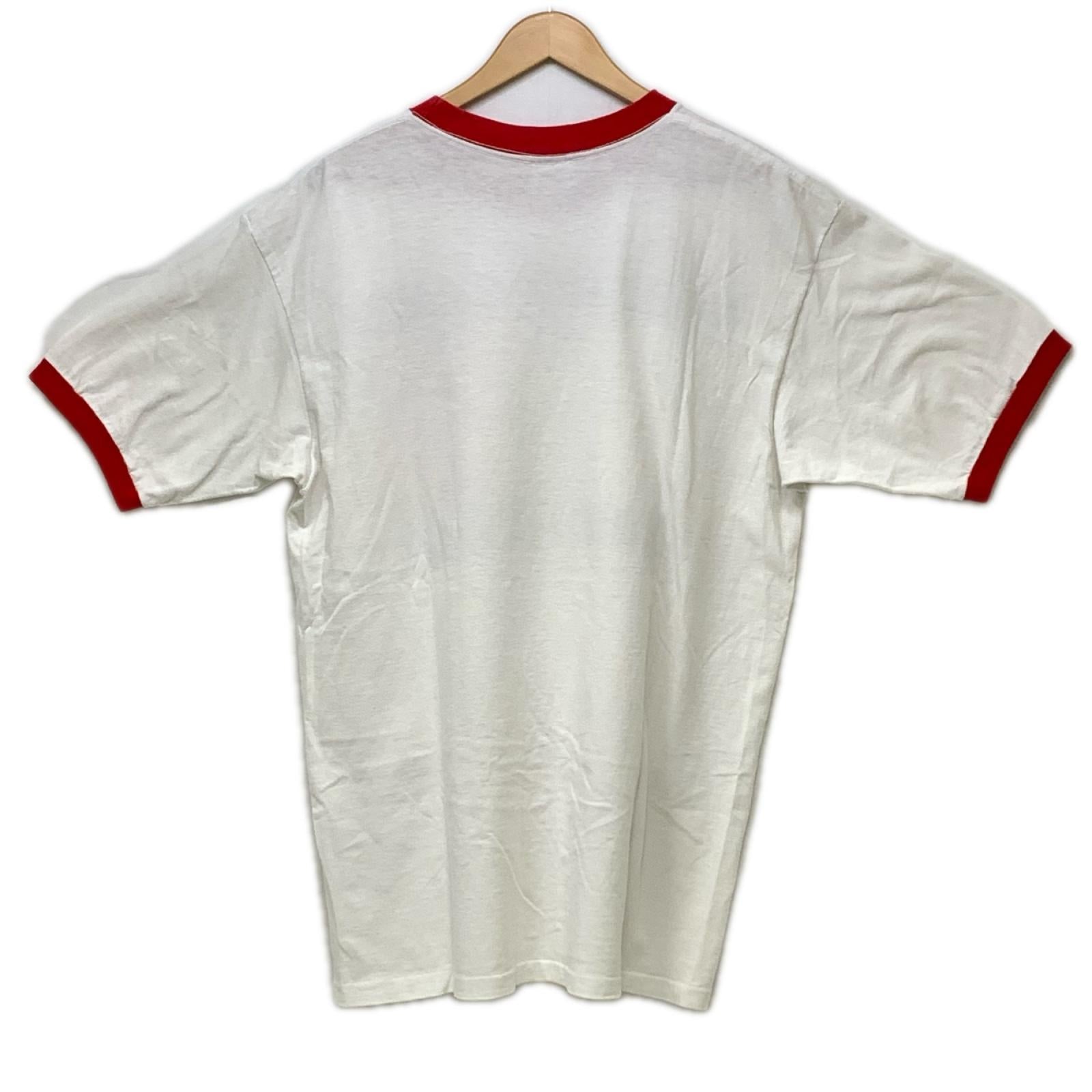 半袖Ｔシャツ 90s Pillsbury ドゥーボーイ 企業パロディリンガーTee XL ホワイト LL