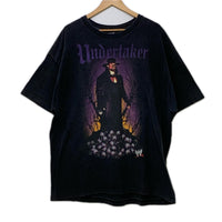 半袖Ｔシャツ 00s WWE Undertaker Rest In Peace プロレススタープリントTee ブラック