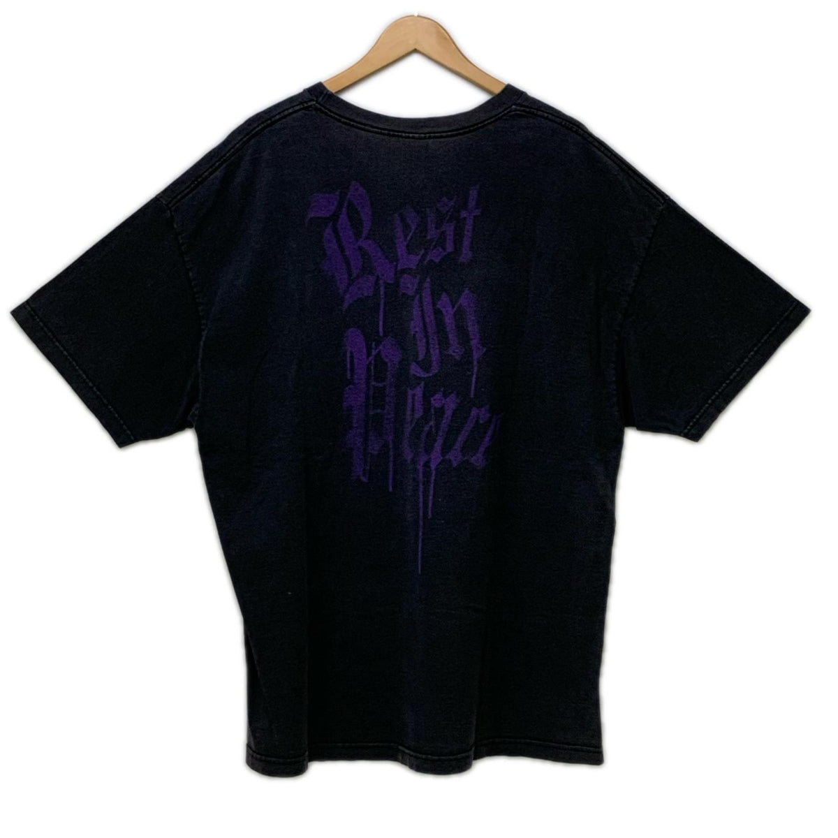 半袖Ｔシャツ 00s WWE Undertaker Rest In Peace プロレススタープリントTee ブラック