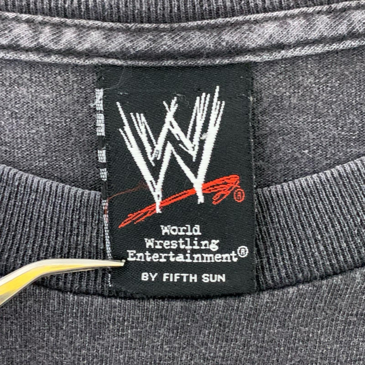 半袖Ｔシャツ 00s WWE Undertaker Rest In Peace プロレススタープリントTee ブラック