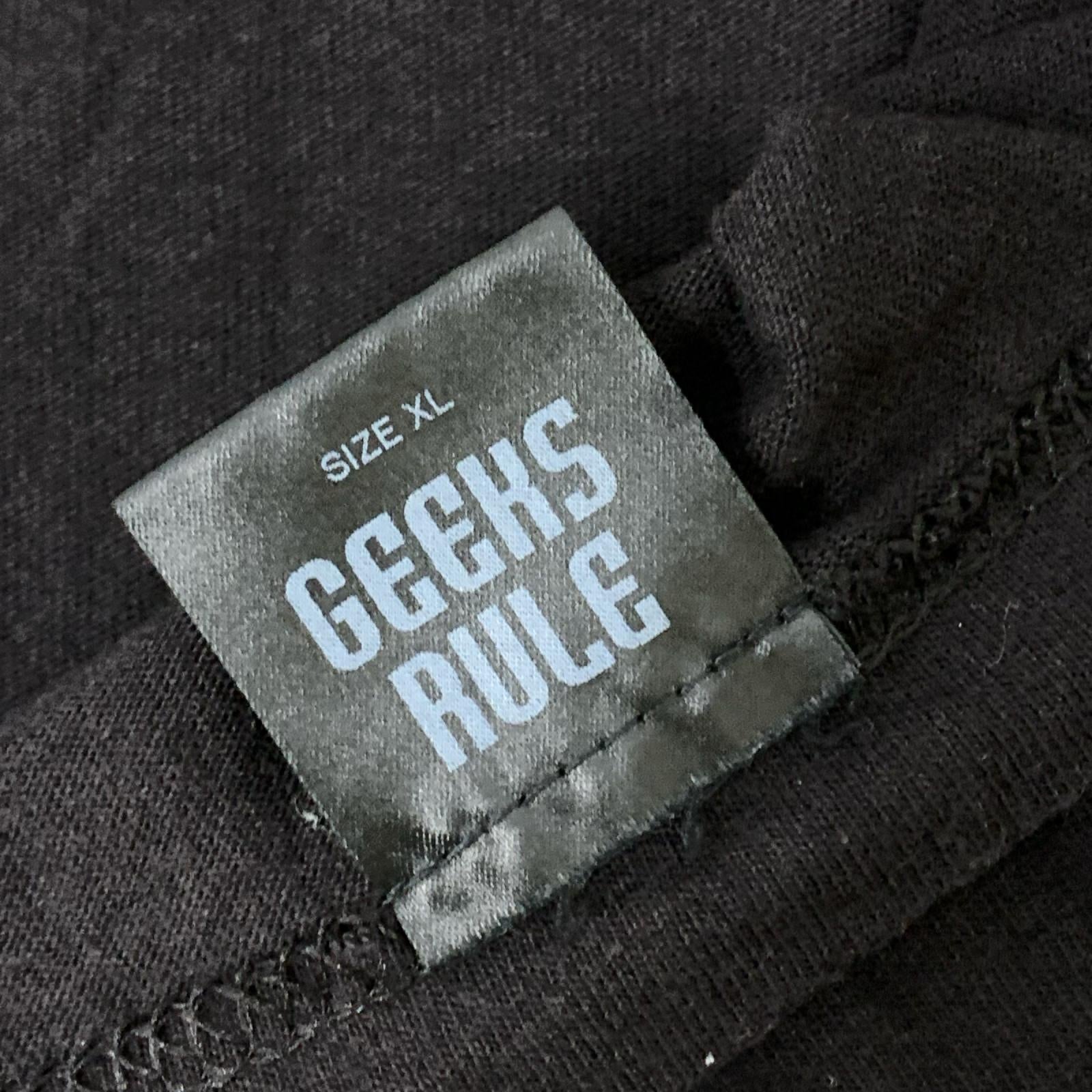 半袖Ｔシャツ GEEKS RULE KILL la KILL キルラキル 纏流子 シルクスクリーンプリントTee XL ブラック LL