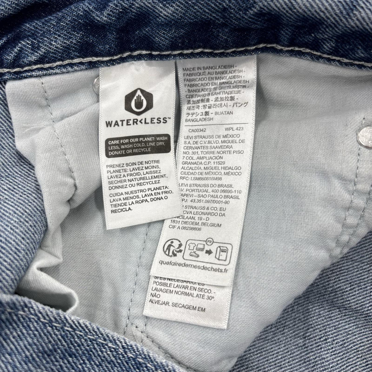 デニムパンツ Silver TAB ﾃﾞﾆﾑﾊﾟﾝﾂ LOOSE W33 33 ネイビー