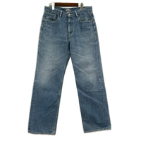 デニムパンツ WASHED HARD TWIST DENIM 5P PANTS 34 ブルー