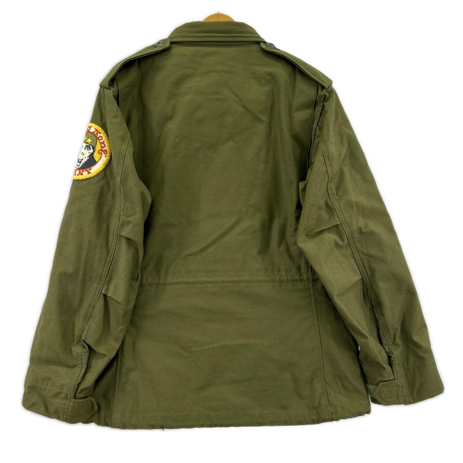 ミリタリージャケット M-65 TAXI DRIVER ｼﾞｬｹｯﾄ ｶｰｷ SIZE S S カーキ