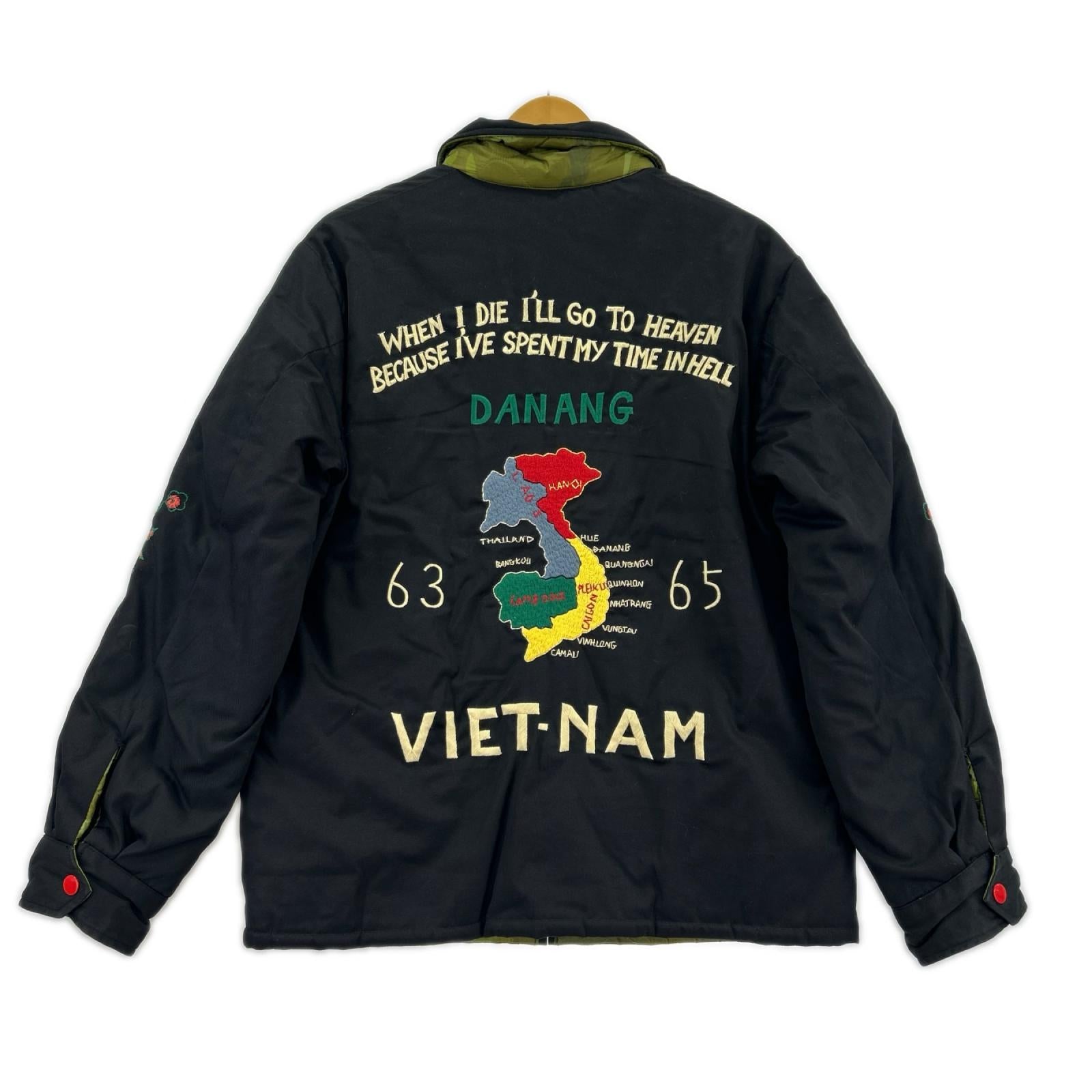ミリタリージャケット REVERSIBLE VIETNAM JACKET M