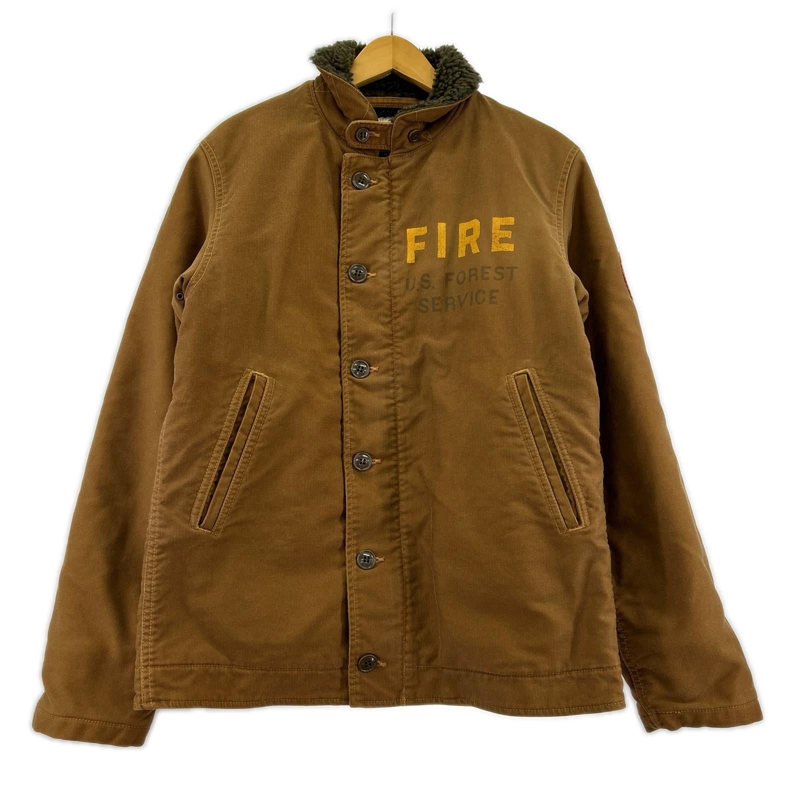 ミリタリージャケット DOCKER JACKET OM-1235 SIZE 38 38 ブラウン