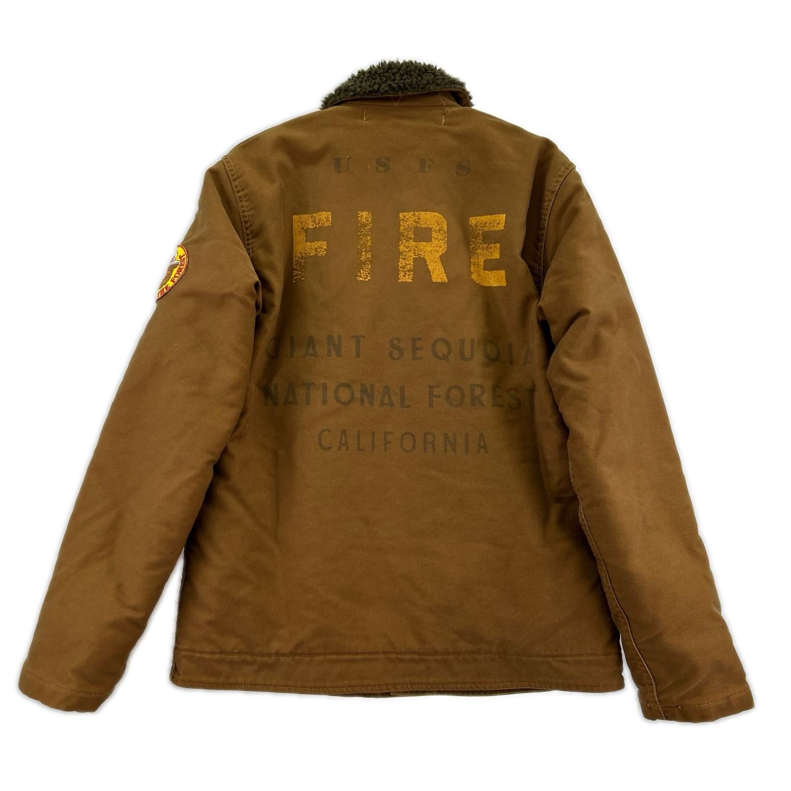 ミリタリージャケット DOCKER JACKET OM-1235 SIZE 38 38 ブラウン