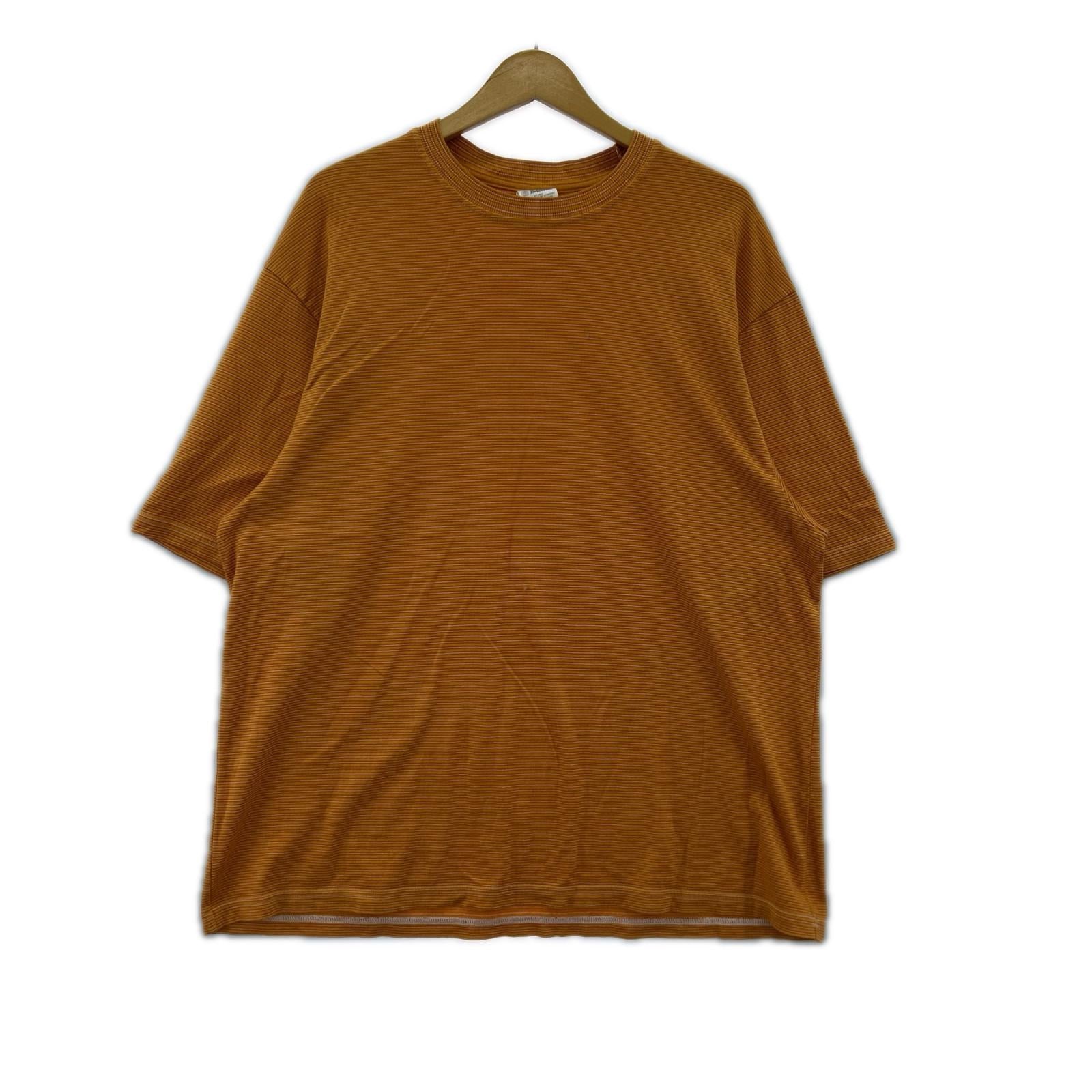 半袖Ｔシャツ Yonetomi　ﾎﾞｰﾀﾞｰ　4 4 オレンジ