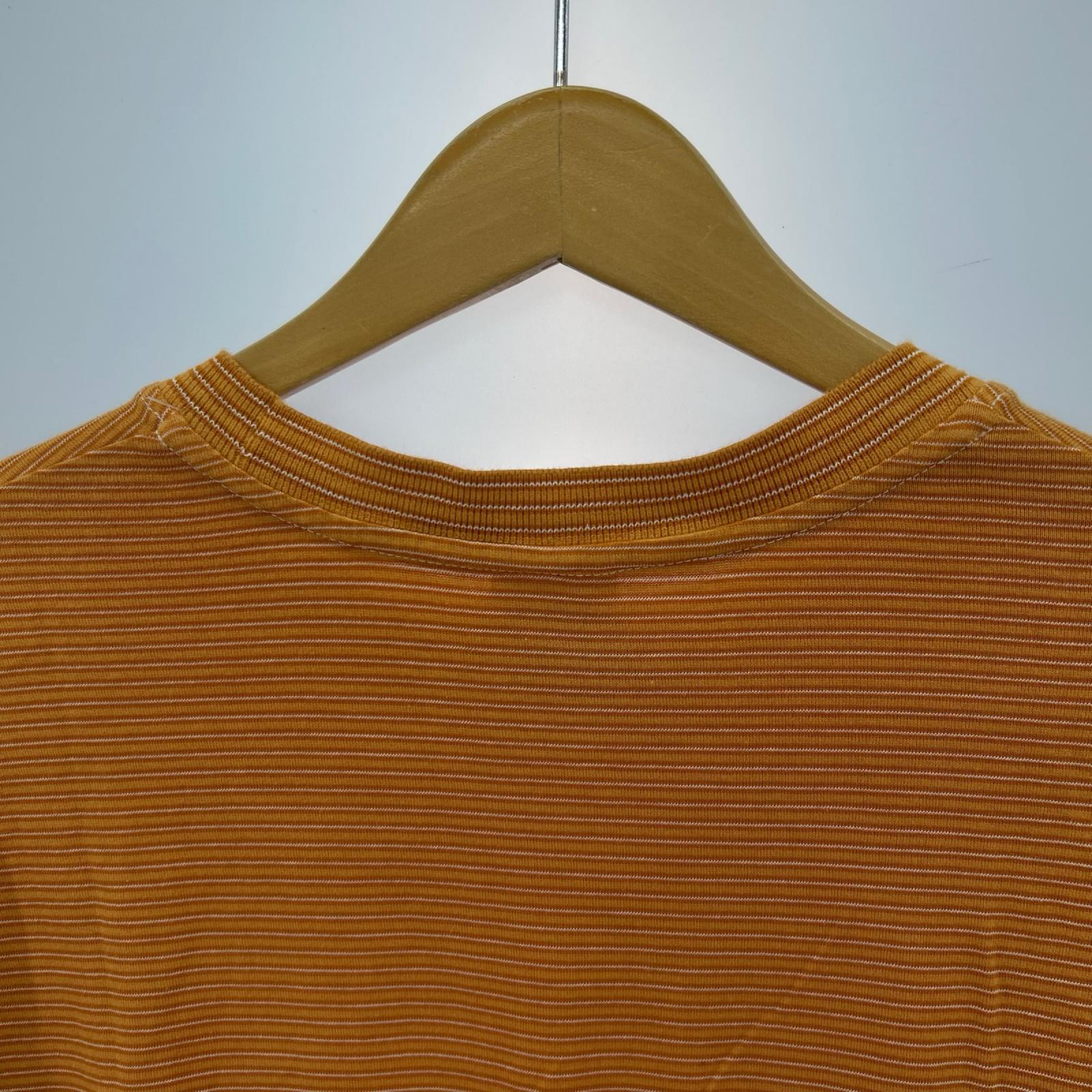 半袖Ｔシャツ Yonetomi　ﾎﾞｰﾀﾞｰ　4 4 オレンジ