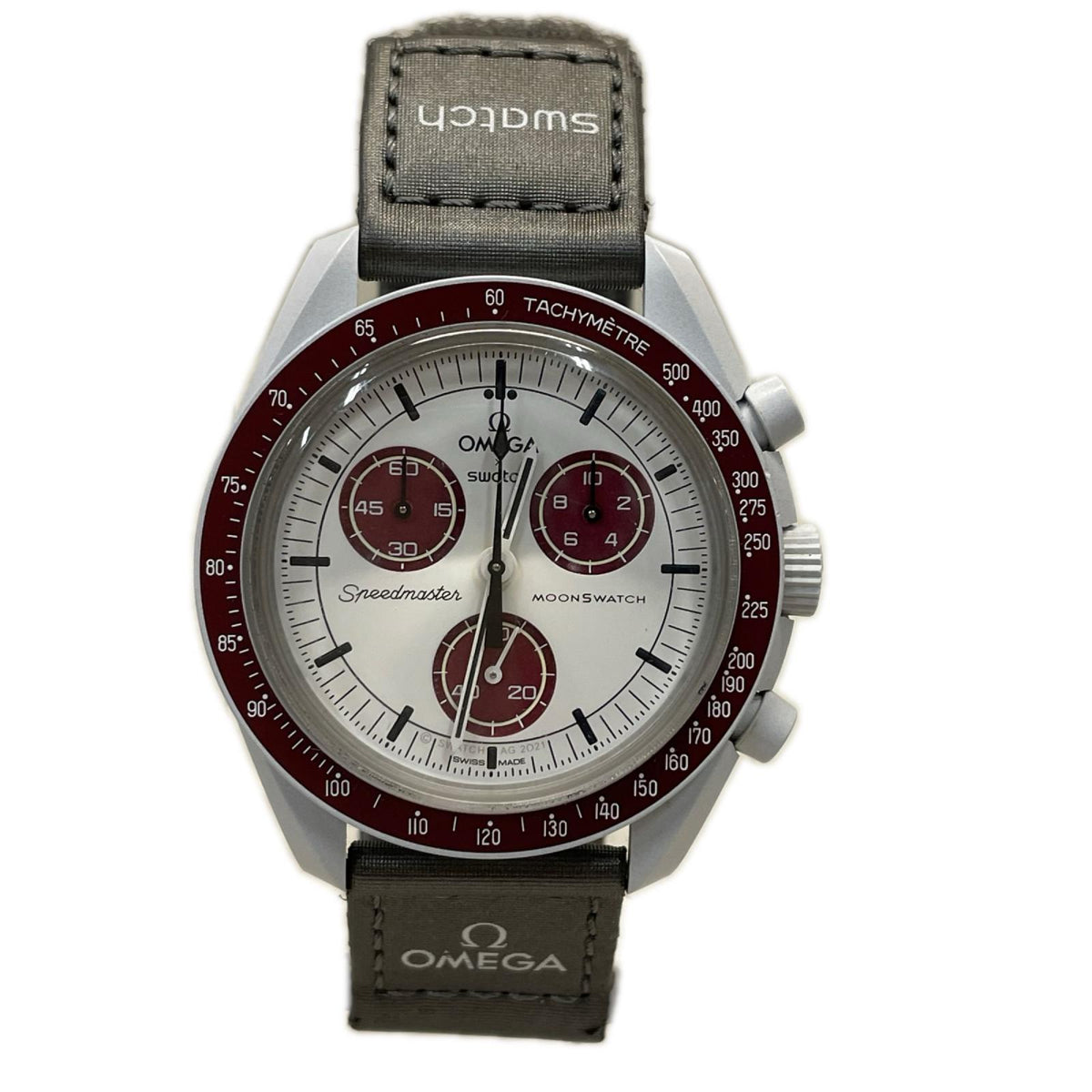 OMEGA×Swatch MISSION TO PLUOT S033M101 腕時計