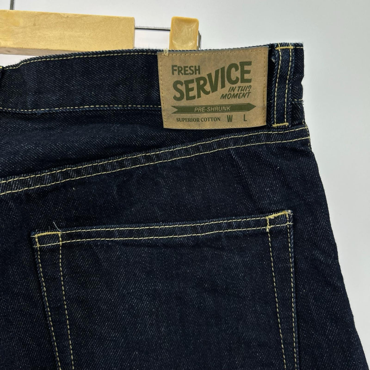 デニムパンツ CORPORATE DENIM FIVE POCKET PANTS L