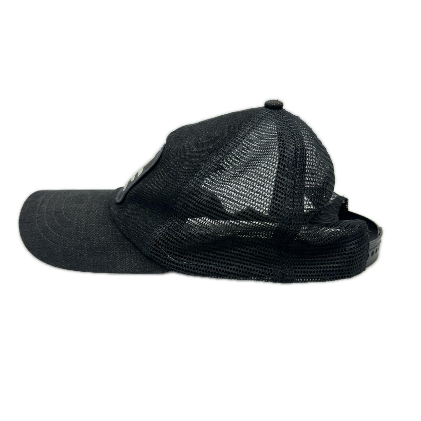 キャップ デニムトラッカーメッシュキャップ BLK ブラック