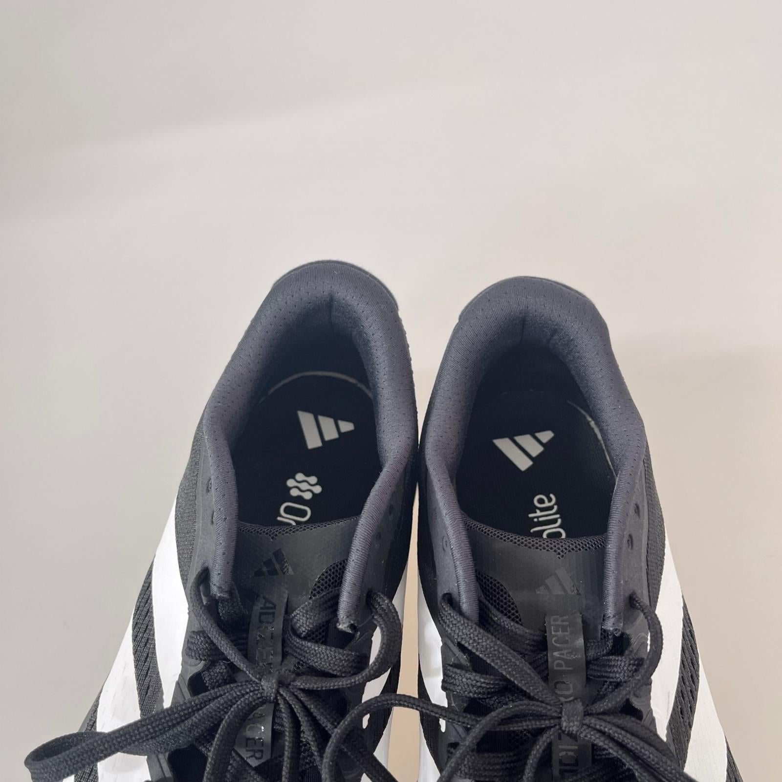 スニーカー ADIZERO PACER 26.5cm 27.5cm (US9 1/2 UK9 EU45) ブラック