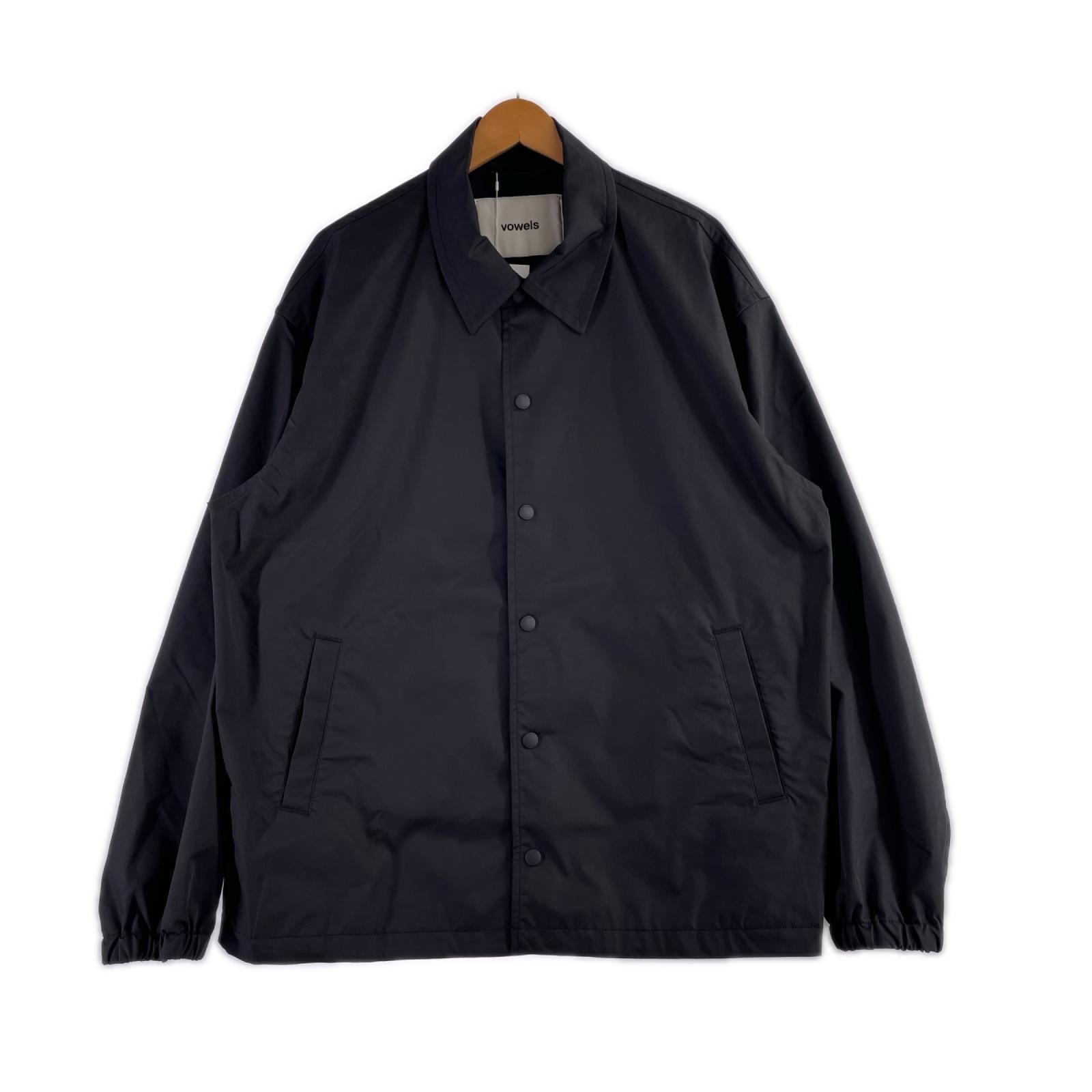 ジャケット vowels 26SS ｺｰﾁｼﾞｬｹｯﾄ ブラック