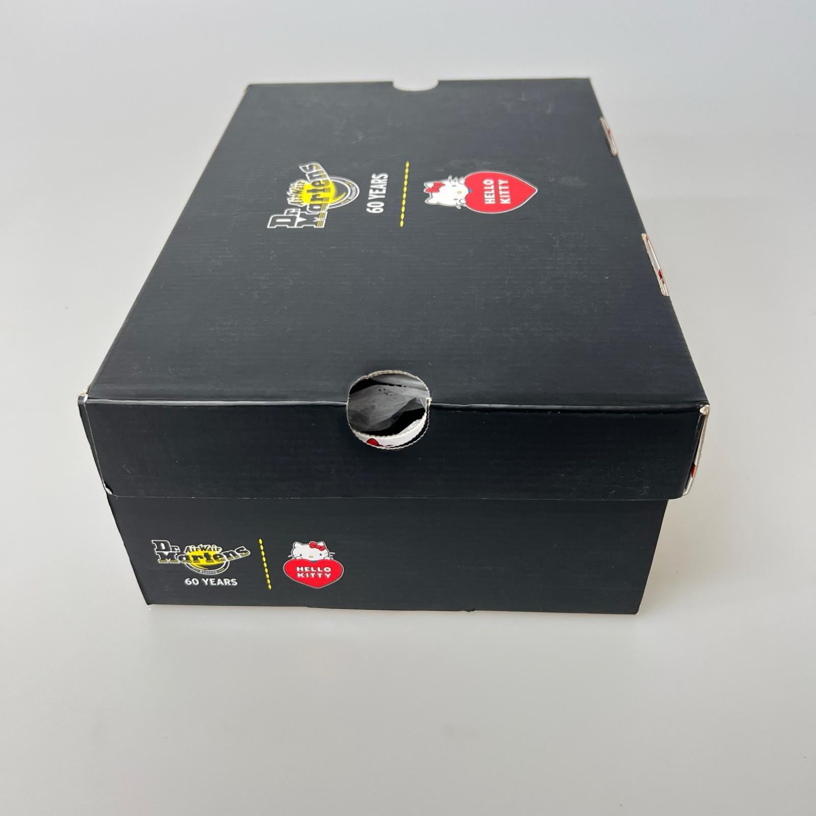 シューズ × Hello Kitty 1461 Quad HK UK4 ブラック