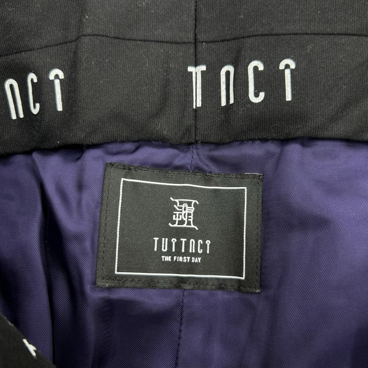 パンツ TUITACI ﾘﾈﾝ 2ﾀｯｸ ｽﾗｯｸｽ 2 黒 2 ブラック