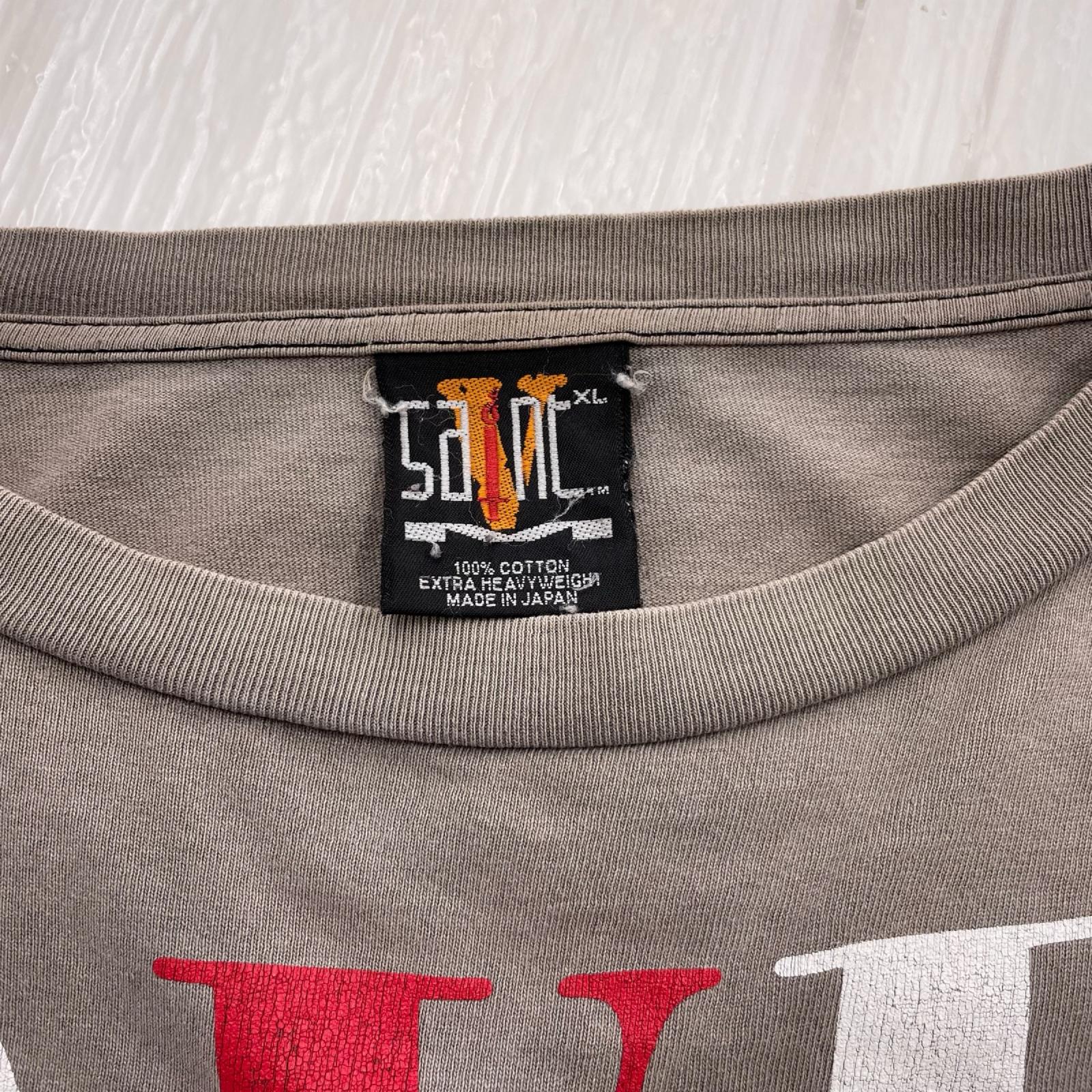 長袖Ｔシャツ ×VLONE 22SS L/Sｶｯﾄｿｰ グレー