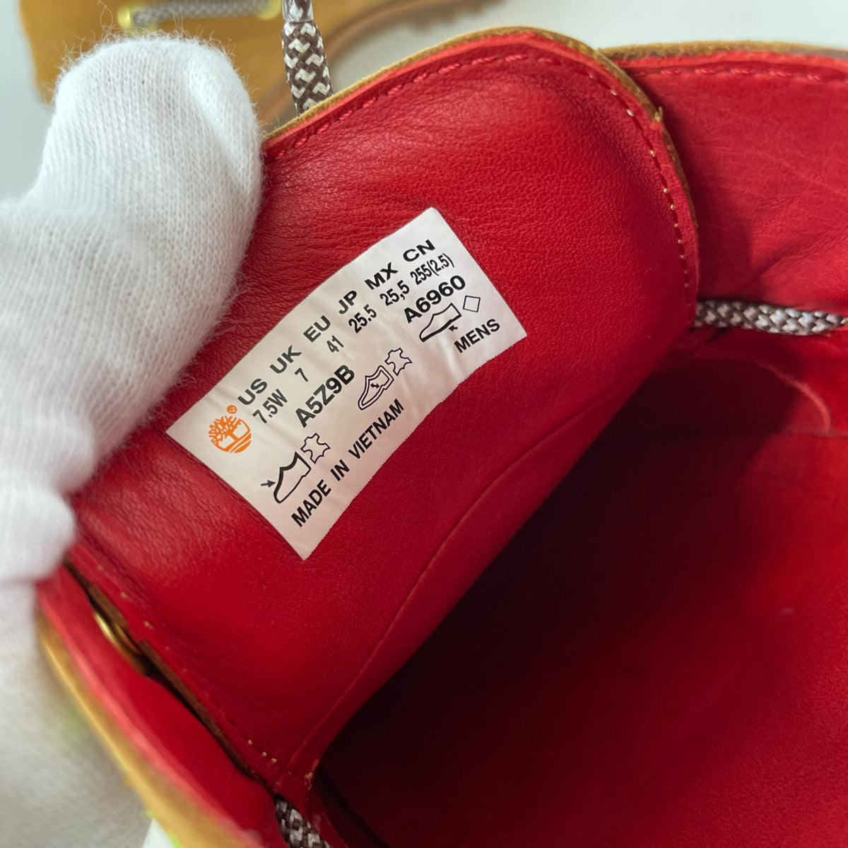 シューズ Timberland×CLOT 3 Eye Classic Lug Shoe 25.5cm (US7 1/2 UK7 EU41)