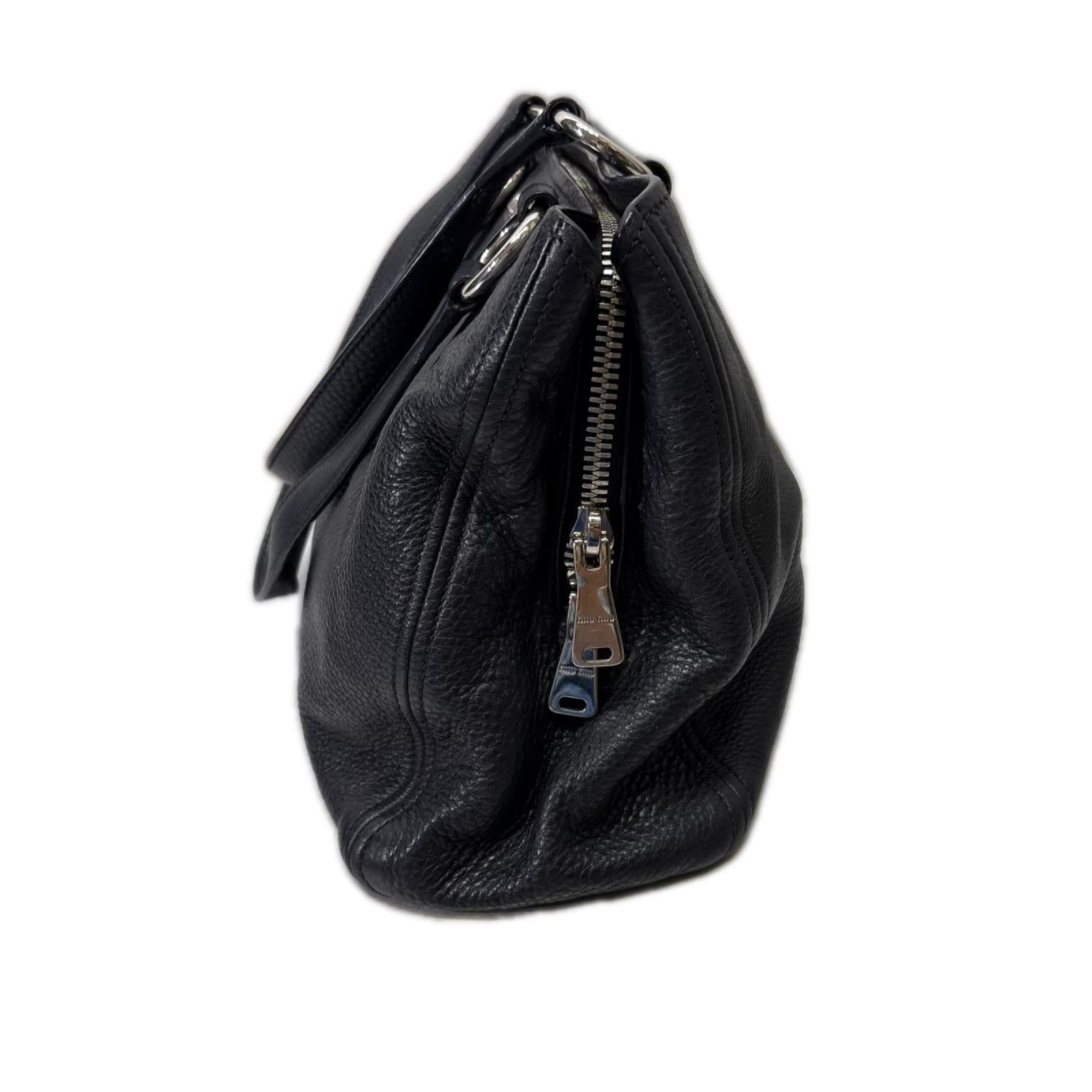 VTELLO PHENIX LEATHER HANDBAG