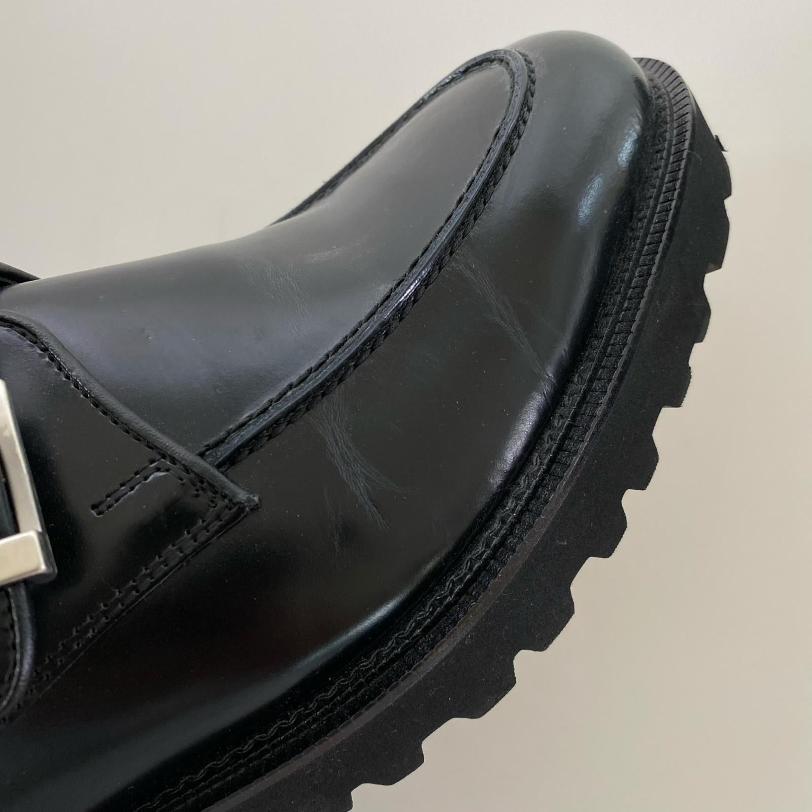 シューズ KENFORD New Classic U-Moc Monk Strap 黒 (27.0) 27cm (US9 UK8 1/2 EU44) ブラック