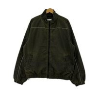 ブルゾン VALLAD ﾌｪｰﾄﾞﾄﾗｯｸｼﾞｬｹｯﾄ 緑 (L) L カーキ