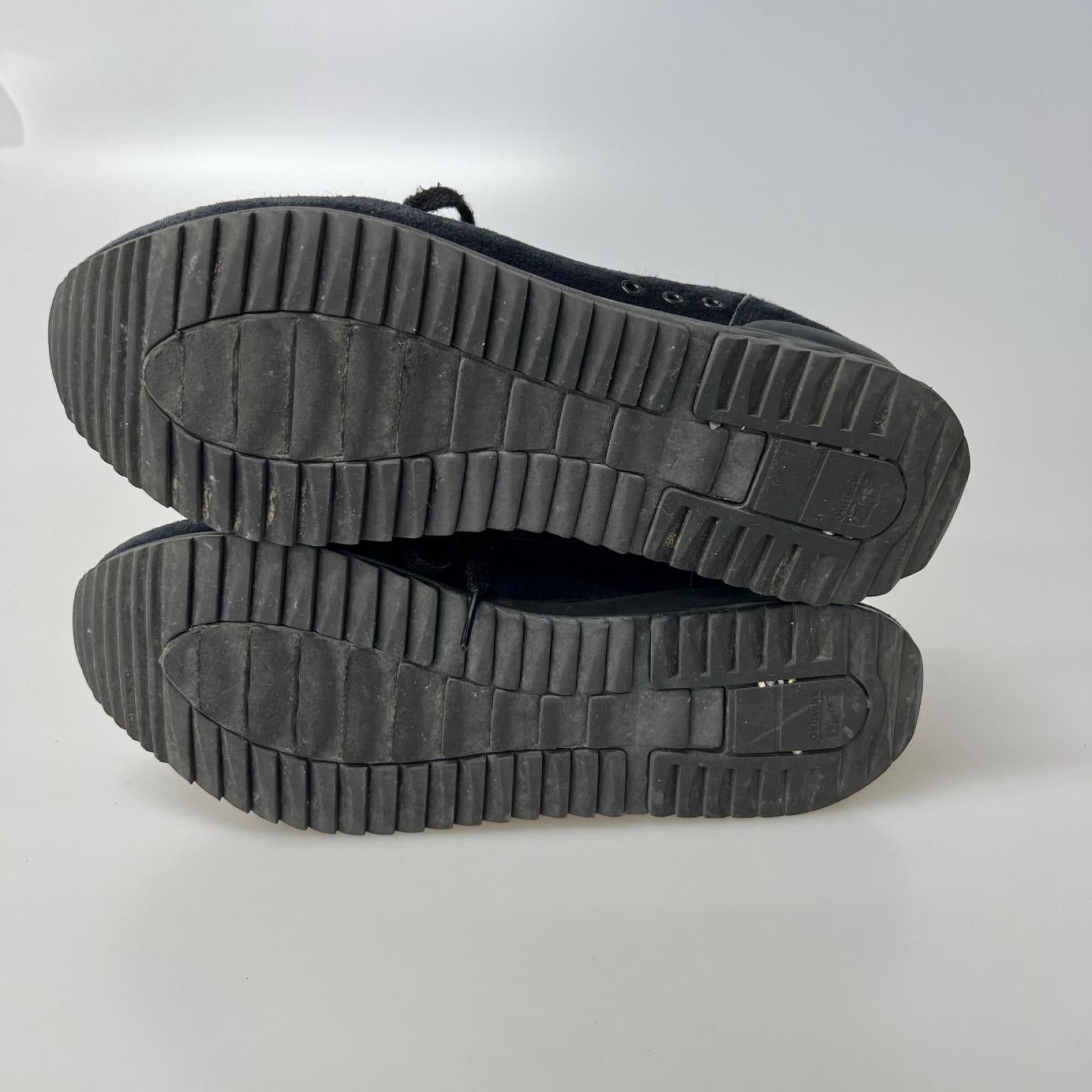 スニーカー 黒 25cm (US7 UK6 1/2 EU40) ブラック