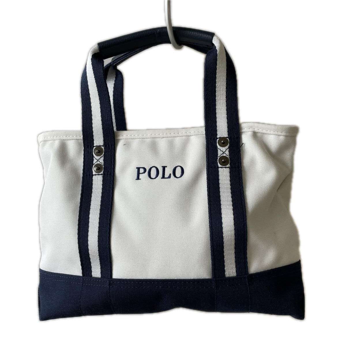 その他バッグ POLOGOLF ﾋﾞｯｸﾎﾟﾆｰ 刺繍 ﾗｳﾝﾄﾞﾄｰﾄﾊﾞｯｸﾞ