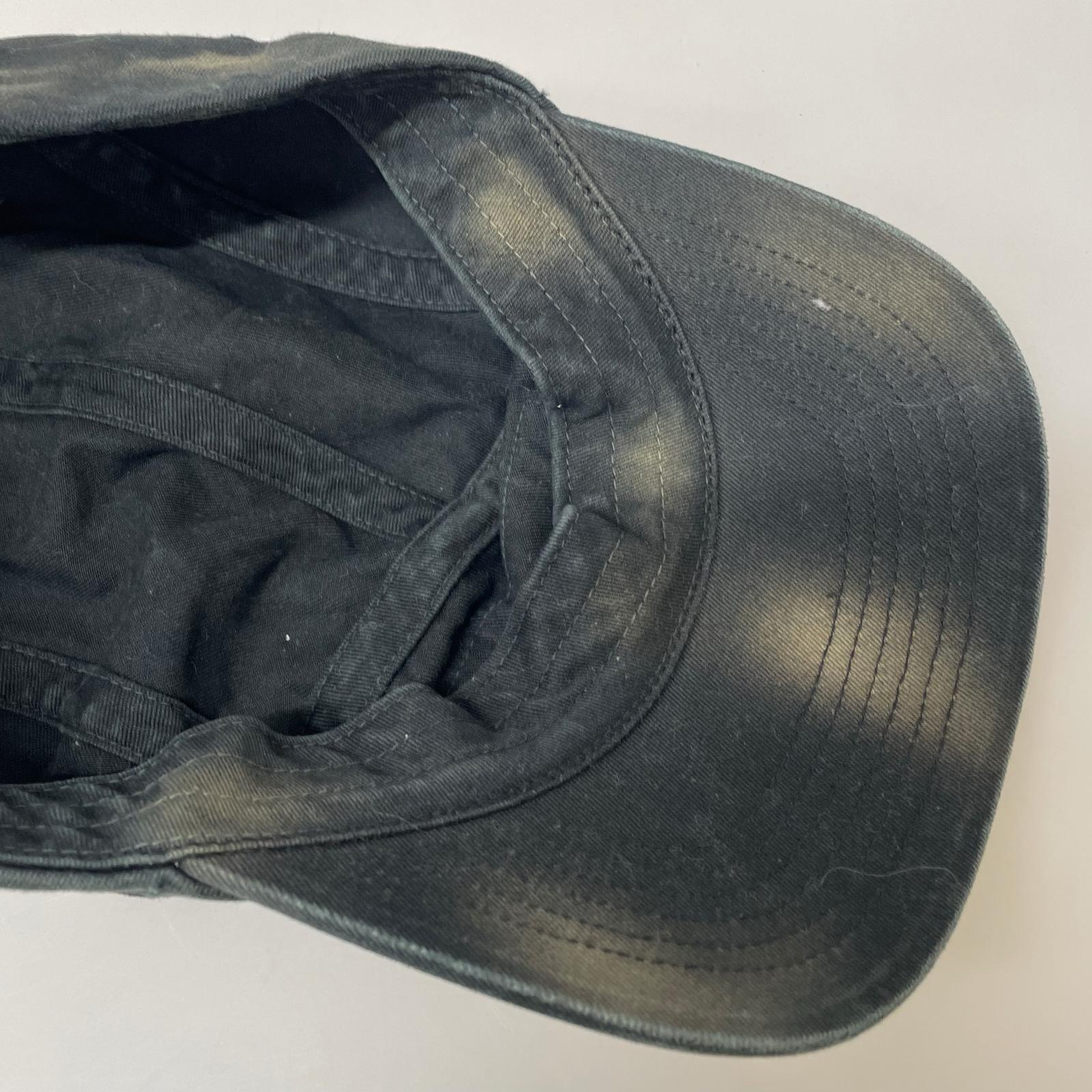 キャップ OVERDYED CAMP CAP リアルツリー ブラック