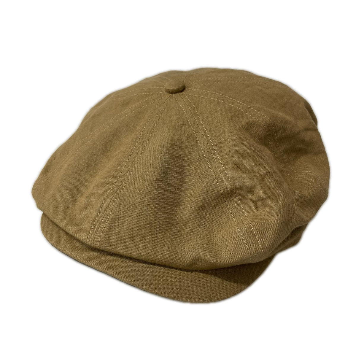キャスケット THE H.W.DOG&CO. LINEN PAPER PK CAP ブラウン