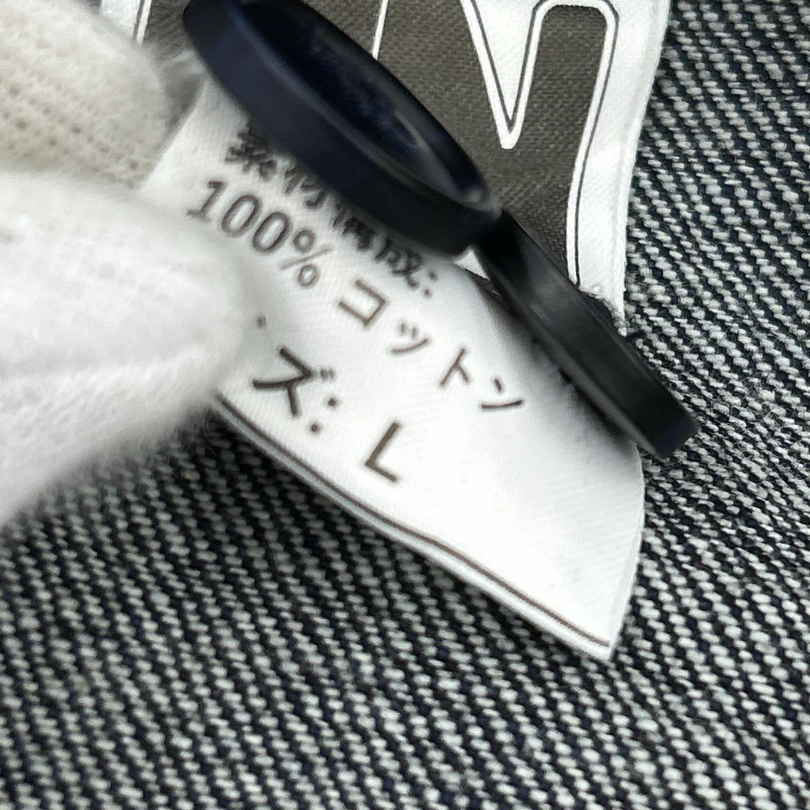 オーバーオール NORMEN ﾃﾞﾆﾑ ｵｰﾊﾞｰｵｰﾙ L ネイビー