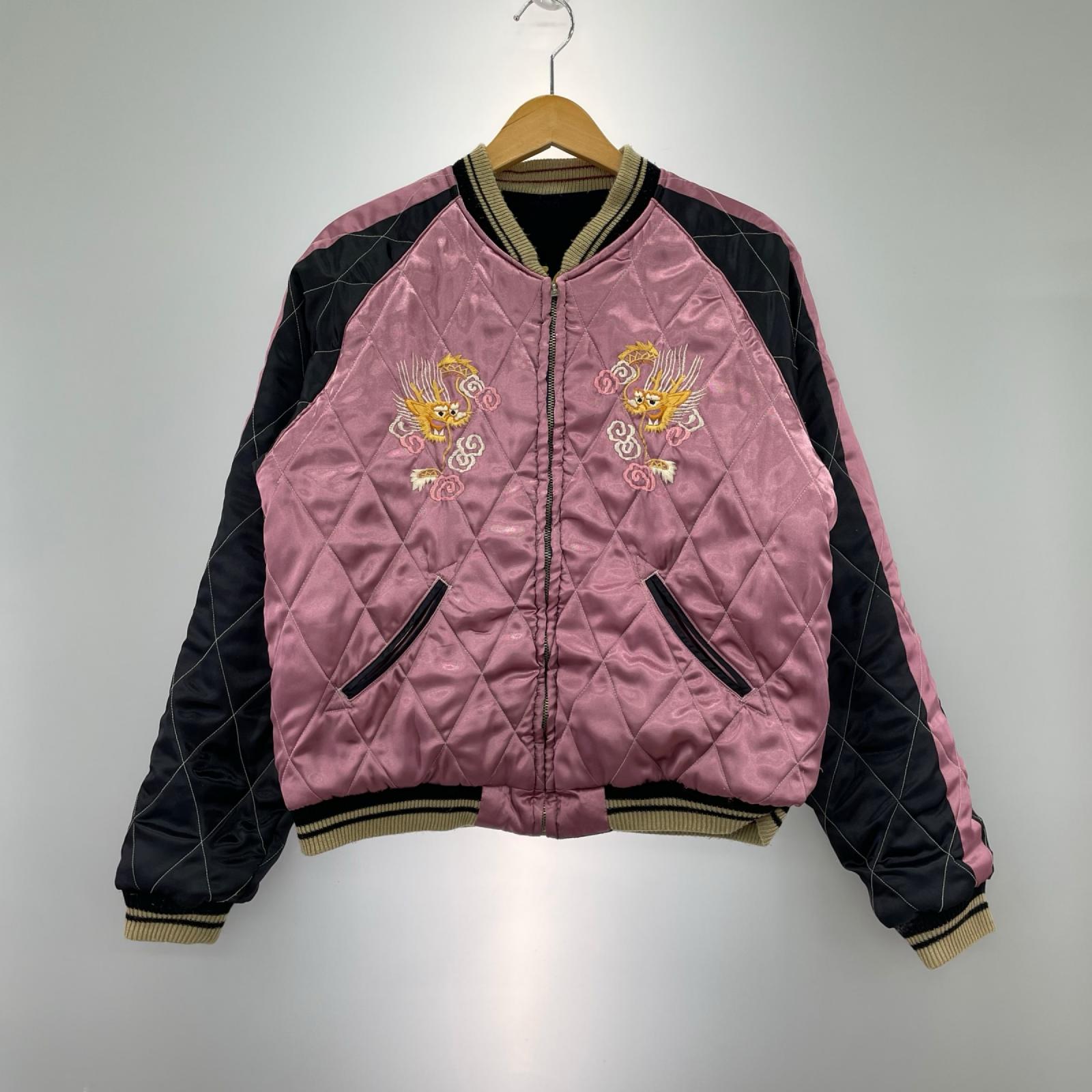 ジャケット OKINAWA/US MARINE CORPS 虎×鷹 別珍ｽｶｼﾞｬﾝ L L