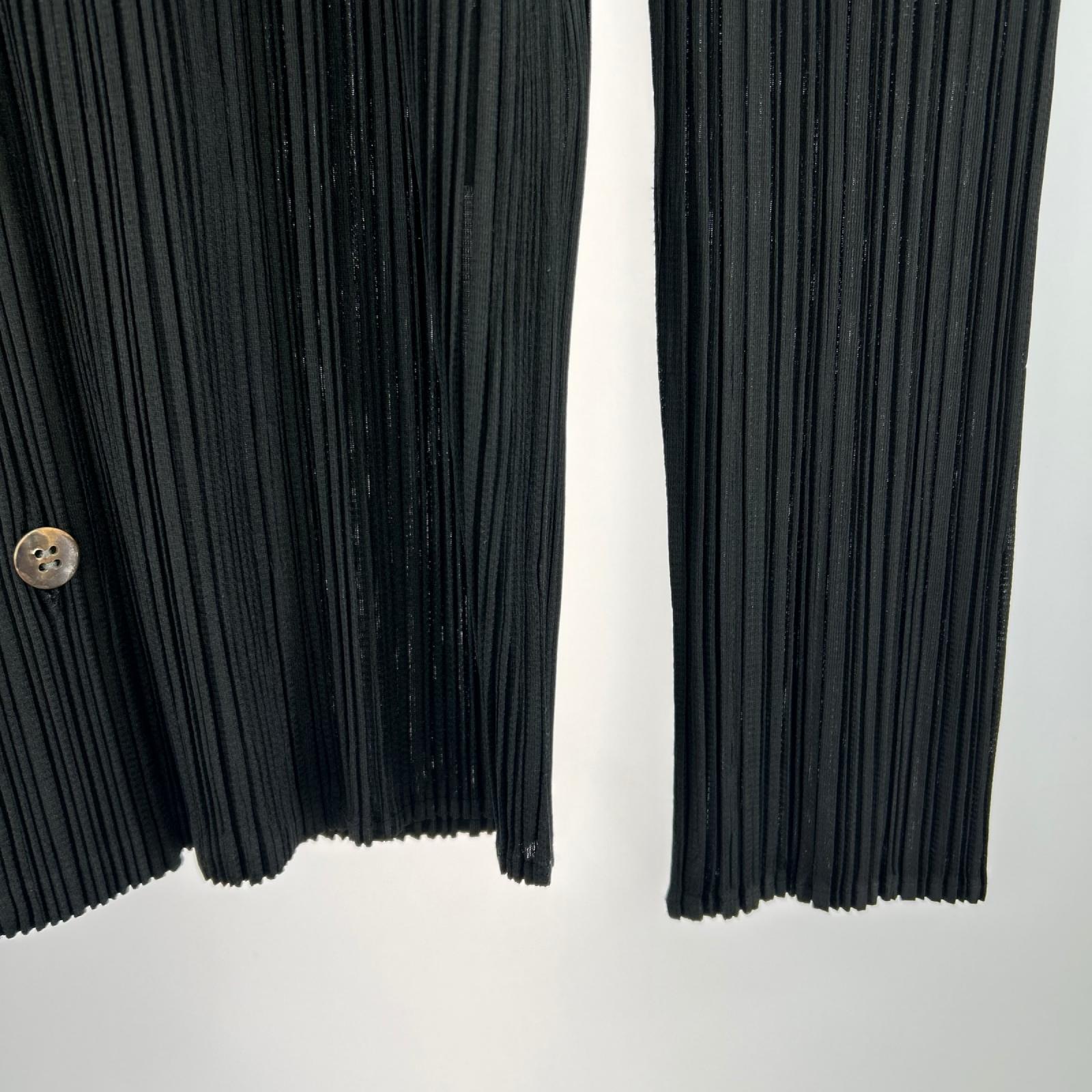 ジャケット ISSEY MIYAKE PP04-JK624 ﾌﾟﾘｰﾂｼﾞｬｹｯﾄ 4 ブラック